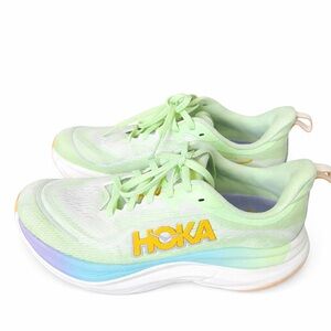 HOKA Skyflow Women’s Sneakers Mint Green.